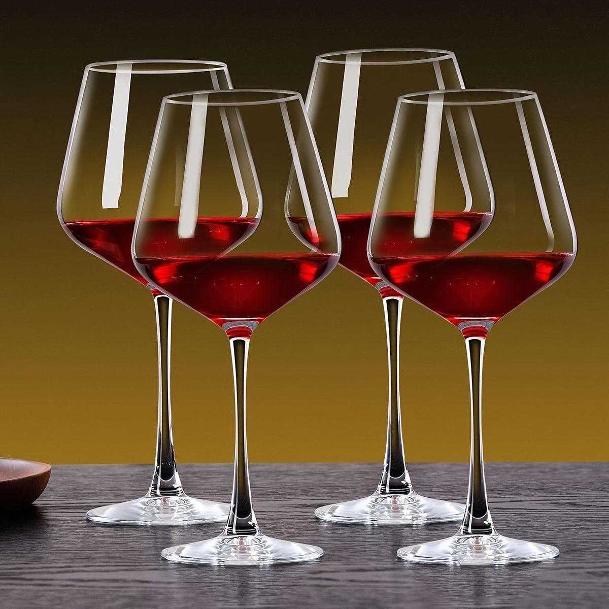 Burgundy Wine Glasses 460ml Artisan Crafted Red White Wine Glass 15.56oz for Women Men Weddings Birthdays Mother's Day Gift