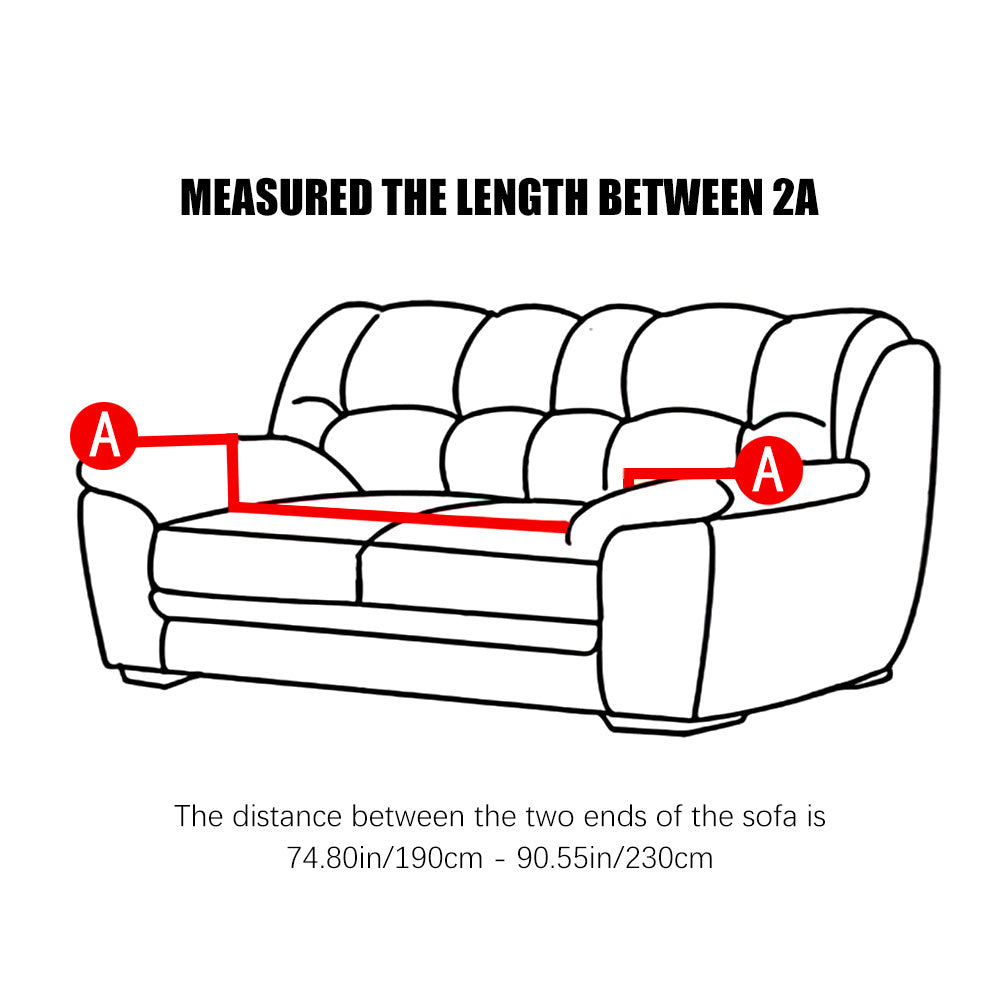 280 GSM Velvet Jacquard Sofa Cover One-Piece Full-Coverage Ruffle Detail Washable High Elastic Slipcover for 1 2 3 4 Seater L-Shape Corner Sofa Armchair Couch Protector Grey