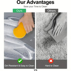Diatomaceous Earth Bath Mat Non-Slip Absorbent - Quick Dry Stone Bathroom Rug, Soft Floor Mat for Bathroom Kitchen Door, 4 Colors 2 Sizes