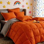 Comforter Set 3pcs 5pcs 7pcs - Extra Thick Warm Bedding Set with Sheet Sets & Pillowshams, Full Queen King Size, Machine Washable, Halloween Themed Kids Room Decor