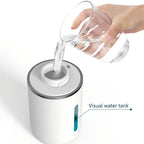 Smart Sensor Automatic Soap Dispenser Nickel Wall-Mount USB Quick Charging with Power Display, 4-Level Adjustable Flow Rate, No-Touch 400ml Foam & Liquid Soap Dispenser for Bathroom Kitchen