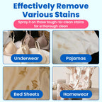 Underwear & Fabric Stain Remover Liquid - Removes Urine, Sweat & Yellowing Stains, Deep Cleans & Deodorizes, Gentle on Delicate Fabrics, Daily Intimate Clothing Care Detergent