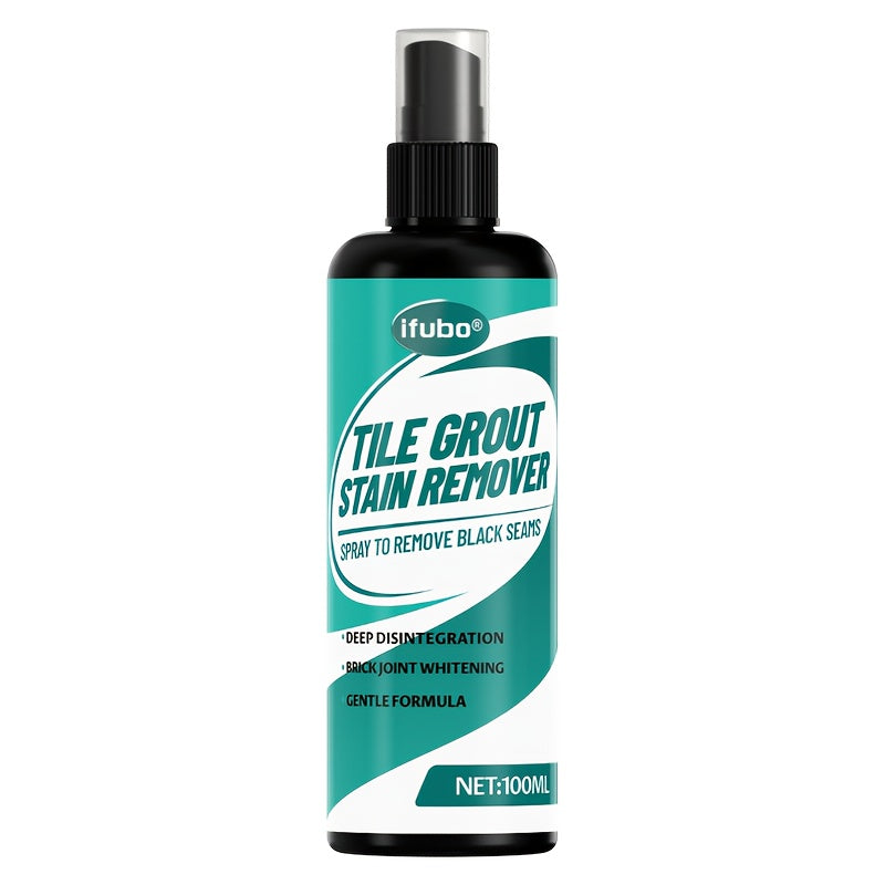 Tile Grout Stain Remover Liquid for Bathroom Floor Tiles – Ceramic Descaler, Scale & Yellowing Remover, Toilet Floor Cleaner, Coconut-Derived Unscented Tile Cleaning Solution