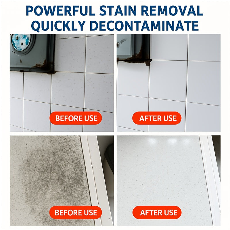 Tile Grout Stain Remover Liquid for Bathroom Floor Tiles – Ceramic Descaler, Scale & Yellowing Remover, Toilet Floor Cleaner, Coconut-Derived Unscented Tile Cleaning Solution