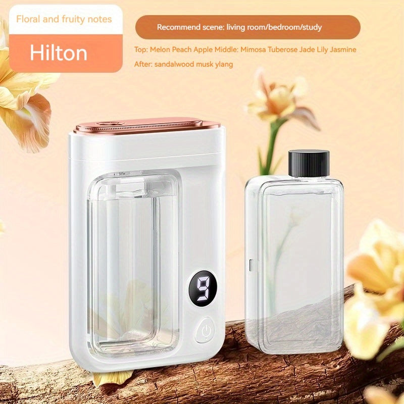 Soundwave Essential Oil Diffuser Humidifier Long-Lasting Fragrance Aromatherapy for Home Bathroom Room Decor with Essential Oils