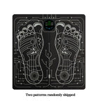 EMS & TENS Foot Neuromuscular Massager, Electric Foot & Leg Stimulator for Blood Circulation Improvement, Adjustable Modes & Intensity Levels, USB Rechargeable, Neuropathy & Fatigue Relief for Men & Women