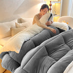 Flannel Plush Blanket Extra Thick Reversible Moire Pattern Microfiber Lightweight Soft Cozy Warm for Sofa Bed Grey Tie-Dye Blue Beige 50x60 60x80 90x90 108x90 Inch