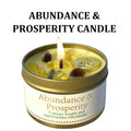 Manifestation Candle – Scented Soy Wax Candle with Golden Crystal & Guidance Card, 3oz, 12+ Hr Burn, for Focus, Meditation & Yoga | Abundance & Law of Attraction Gift for Women (1 or 2 Pack)
