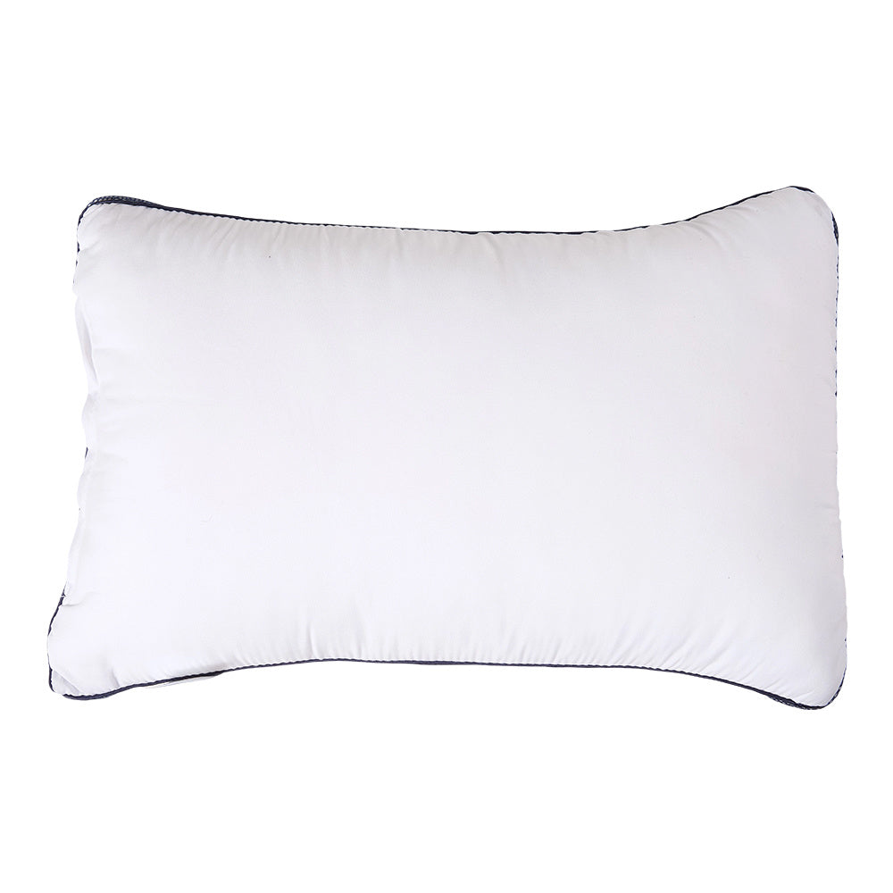 Down Alternative Bed Pillows 2 Pack – Microfiber Fill Neck & Shoulder Pain Relief, Bounce-Back Support, Breathable Mesh, for Side Back Stomach Sleepers, Non-Collapsing Sleep Pillow, 29x19 Inch