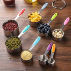 Measuring Cups & Spoons Set | Dry & Liquid | Choose 8-Piece Cups, 9-Piece Spoons, or 17-Piece Complete Set