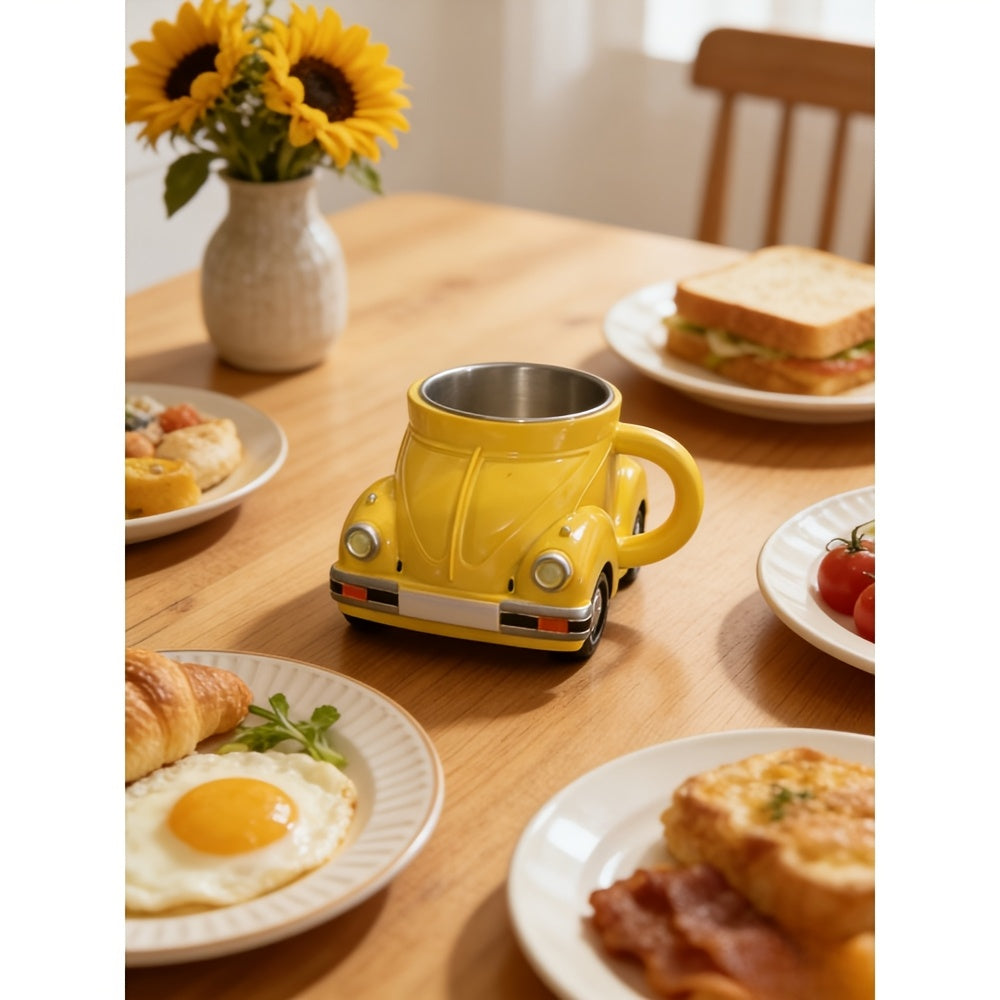 Sports Car Shaped Coffee Mug | Novelty Large Capacity Unique Drinkware Office Decor Gift for Car Lovers