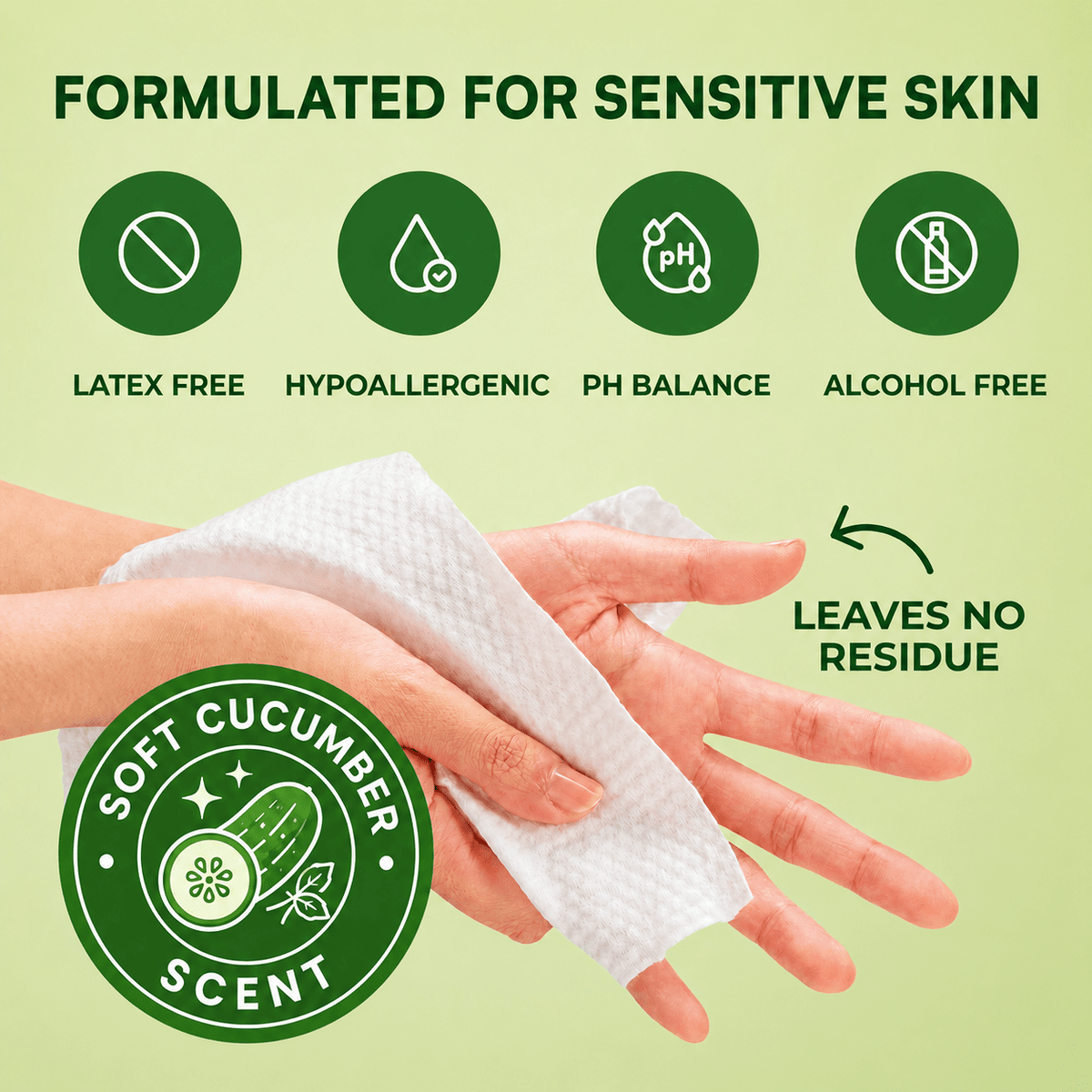 Adult Body Wipes Extra Large 8x13 Inch 720 Count 12 Packs Soft Cucumber Scent Disposable Bathing Wipes Aloe Vera Vitamin E for Elderly Seniors Incontinence Care
