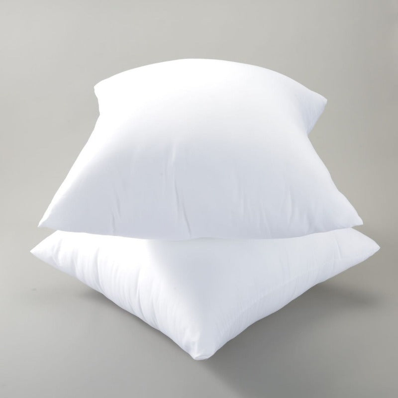 Square Cushion Inserts 8 Pack – Hollowfiber Filled Deep Fill Pillow Pads, 400g Each, Cozy Fluffy Plump Inner Inserts for Sofa, Bed & Home, 18x18 or 20x20 Inch