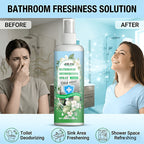 Bathroom Deodorizing Spray Long-Lasting Fragrance Eliminates Toilet Urine Odor Neutralizes Sweat Shoe Smell Air Freshener for Home Bathroom Kitchen Shoe Cabinet