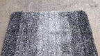 Microfiber Bath Mat Non-Slip Quick Dry Extra Soft Absorbent Bathroom Rug Machine Washable for Tub Shower Floor Home Decor Water Blue Light Grey