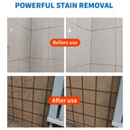 Tile Grout Stain Remover Liquid for Bathroom Floor Tiles – Ceramic Descaler, Scale & Yellowing Remover, Toilet Floor Cleaner, Coconut-Derived Unscented Tile Cleaning Solution
