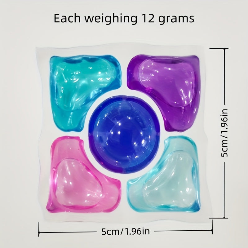 5-in-1 Scented Laundry Pods 7.05oz or 21.16oz – Premium Long-Lasting Aroma Detergent Beads, 12g Pre-Measured Pods Wash 8–12 Items, Powerful Stain Remover Fabric Cleaner