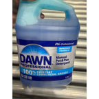 Dawn Professional Dish Soap 1 Gallon Bulk, Heavy Duty Liquid Detergent Commercial Strength Grease Cutter for Pots Pans Dishes Kitchen Home & Restaurant Use