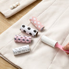 Mini Portable Pet Hair Remover Roller 12 Pack, Travel-Size Lint Roller for Clothing Furniture & Car Seats, No Power Required Reusable Pet Hair Lint Cleaner for Home & On the Go