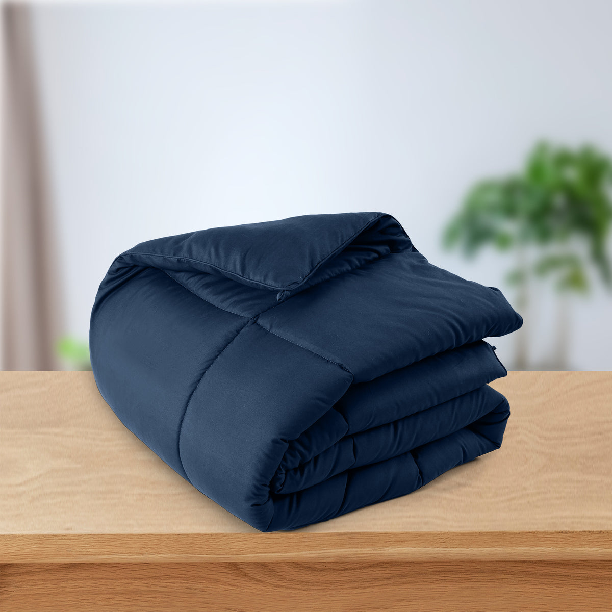 All Season Comforter with Corner Tabs & Box Stitching – Soft Fluffy Lightweight Hotel-Quality Duvet Insert for Twin Queen King, Breathable Year-Round Bedding