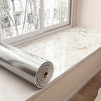 3D Marble Peel and Stick Wall Tile Stickers – Self-Adhesive Removable Glossy Glitter Backsplash Decals for Kitchen, Bathroom, Living Room & Bedroom Wall Makeover