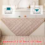 Short Plush Sofa Cover Soft Thick Pet Friendly All Season Sofa Protector Machine Washable for 1 2 3 4 Seater Living Room Bedroom Office Winter