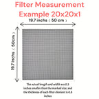 Washable Reusable HVAC Furnace Air Filter, Permanent Aluminum Frame, 10 Sizes Available – The Last Air Filter You'll Ever Buy