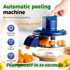 Electric Fruit Peeler for Grapes Garlic & Cherry Tomatoes – Multifunctional Rapid Electric Peeler for Small Fruits & Vegetables, 10–20 Second Quick Peel Kitchen Gadget