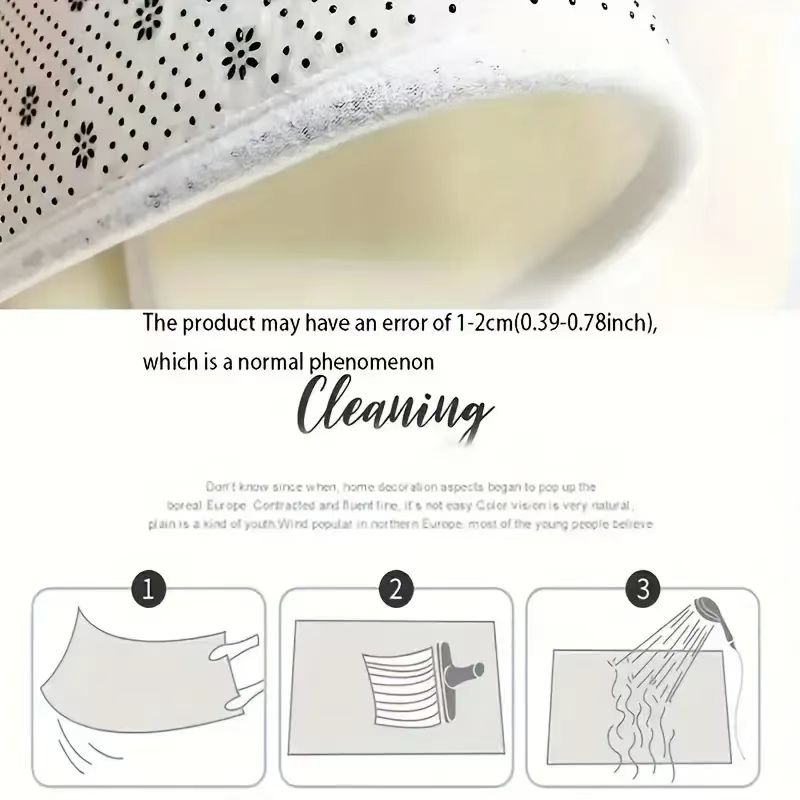Heart-Shaped Welcome Door Mat Non-Slip Rubber Sole Entrance Bathroom Kitchen Bedroom Floor Mat Mothers Day Fathers Day Wedding Gift
