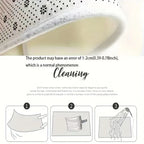 Heart-Shaped Welcome Door Mat Non-Slip Rubber Sole Entrance Bathroom Kitchen Bedroom Floor Mat Mothers Day Fathers Day Wedding Gift