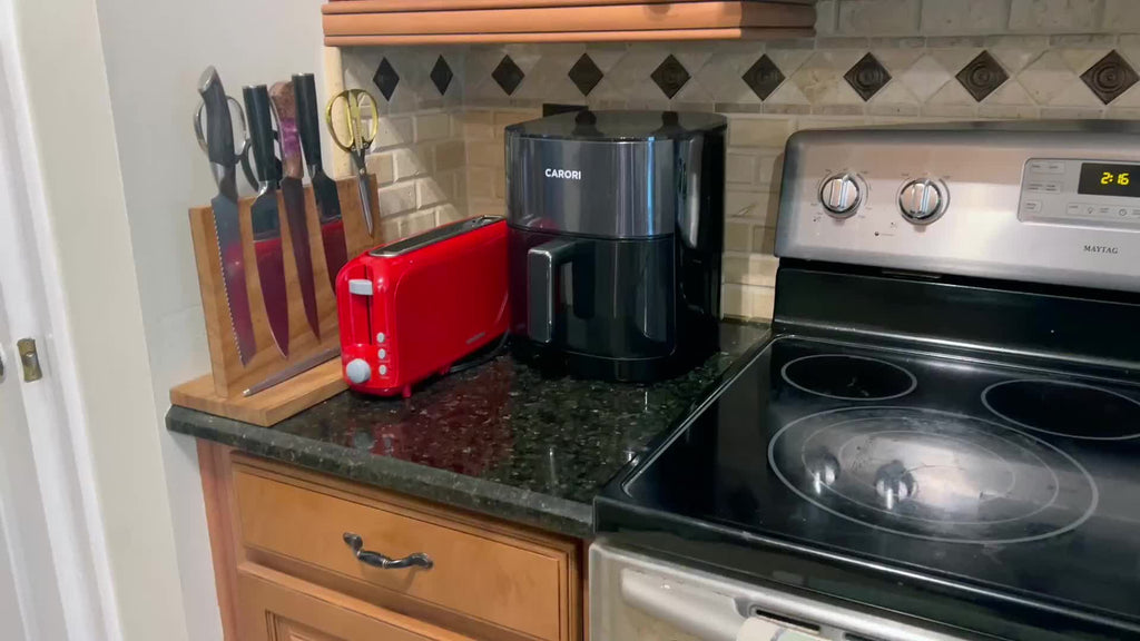 2-Slice Slim Toaster – 6 Shade Settings, Cancel Reheat & Defrost, 10" Long Slot, Auto Shut-Off, Removable Crumb Tray | 5 Colors
