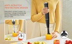 400W Immersion Hand Blender Stick Mixer with 304 Stainless Steel Blades, 2 Speeds & Turbo Mode, Detachable Base – 5-in-1 Set Available, Perfect for Soups, Smoothies, Purees & Baby Food