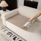 Plaid Sofa Protector Thickened Non-Slip Machine Washable Stretchable Pet Friendly - Sofa Cover for Living Room Bedroom Office Loveseat 4 Seater 6 Colors