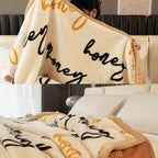 Extra Large Thickened Raschel Throw Blanket Double Layer Ultra Soft All Season Machine Washable Animal Theme Decor 7 Colors 2 Sizes