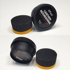 Leather Conditioner & Polishing Wax Kit 58g - Colorless Universal Leather Care Cream for Shoes, Bags, Furniture & Faux Leather with Sponge Applicator