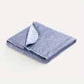 Cooling Blanket Arc-Chill Cool 3.0 Fiber Q-Max Over 0.5 Absorbs Body Heat for Hot Sleepers Night Sweats Lightweight Summer Double-Sided Hypoallergenic Throw Twin Queen King Blue Gray