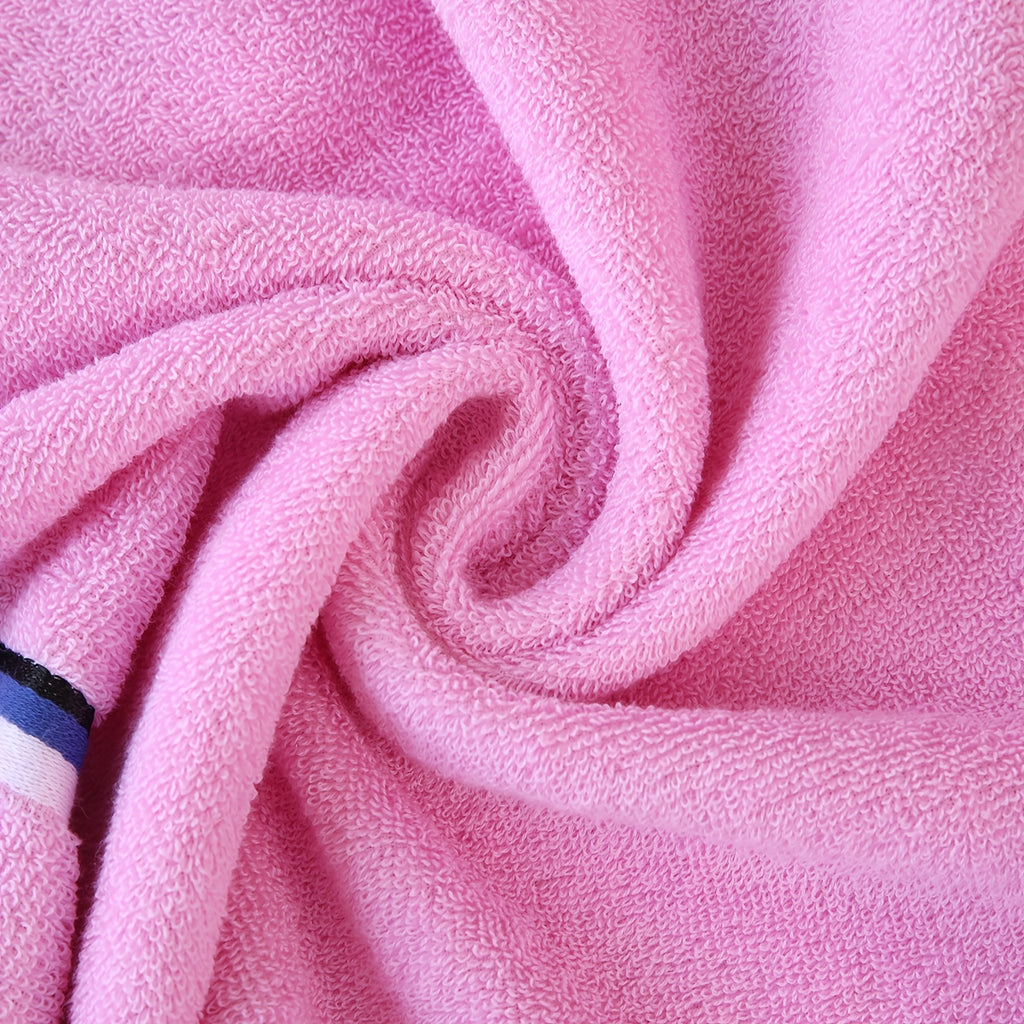 100% Cotton Bath Towel 27.6x55in – GSM360 Super Soft Absorbent Quick-Dry Towel, Skin-Friendly Bathroom Essential & Gift for Family (6 Colors)
