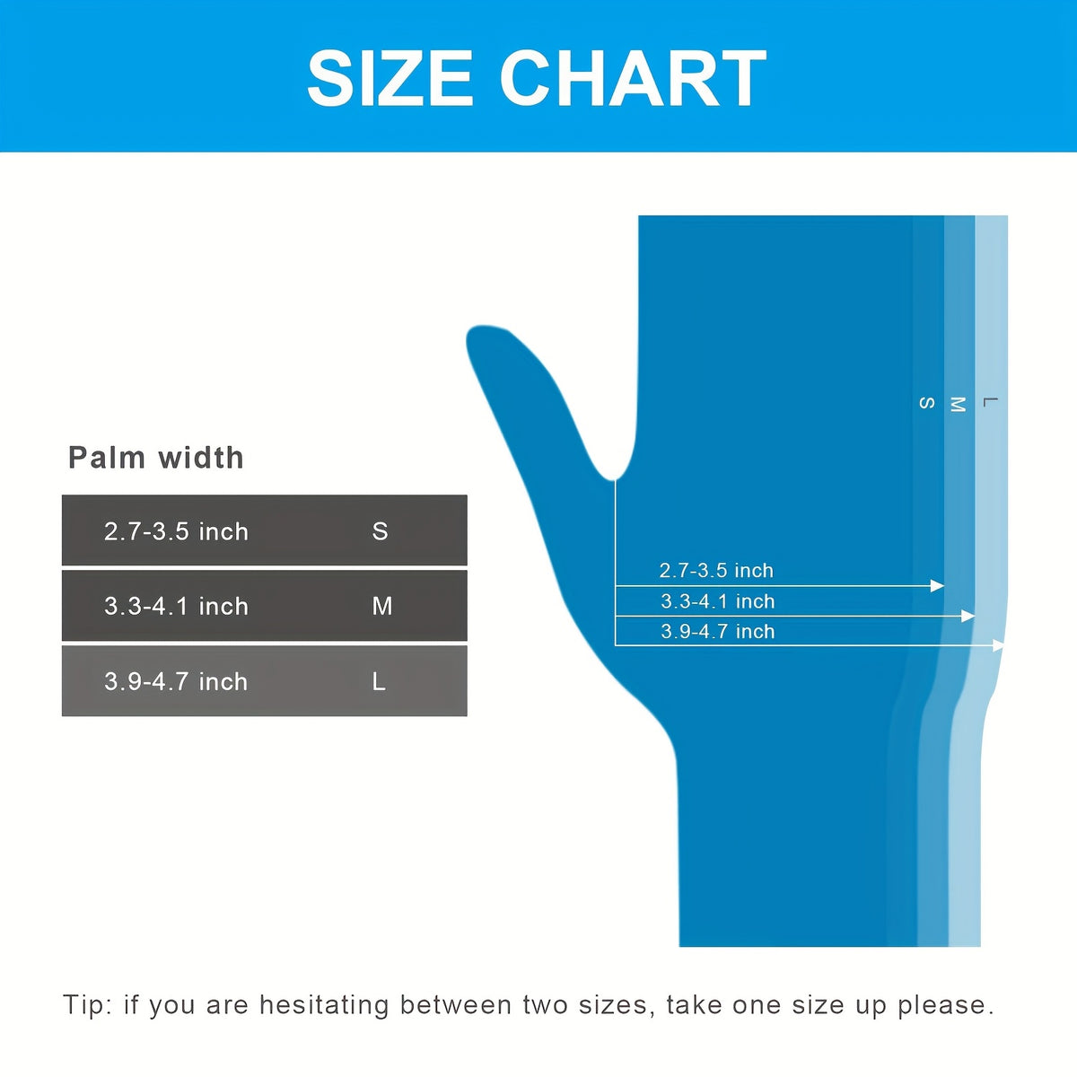 Nitrile Gloves 1000pcs Blue Disposable Powder Free Latex Free S M L XL Protective Gloves for Cleaning Cooking Gardening Food Prep Medical Non-Sterile Bulk Gloves Box Home Kitchen Outdoor Use