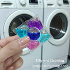 5-in-1 Scented Laundry Pods 7.05oz or 21.16oz – Premium Long-Lasting Aroma Detergent Beads, 12g Pre-Measured Pods Wash 8–12 Items, Powerful Stain Remover Fabric Cleaner