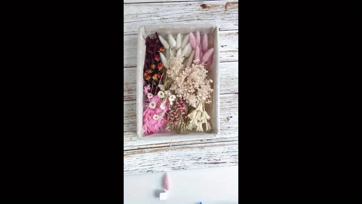 Boho Dried Flower Bouquet with Pampas Grass - Bohemian Wedding Centerpiece, Cake Flowers & Groom Boutonniere, Long-Lasting Botanical Arrangement for Home & Event Decor
