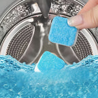 Washing Machine Cleaner & Descaler Tablets – Deep Cleaning for HE Front Loader & Top Load Washers, Removes Odor, Drum & Tub Seal Cleaner, Septic Safe, 7 to 40 Pack
