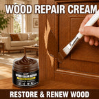 Wood Repair Paste Scratch & Crack Filler, Color-Restoring Wood Putty for Furniture, Doors, Cabinets, Tables, Chairs & Floors, Easy-to-Use Surface Repair Solution
