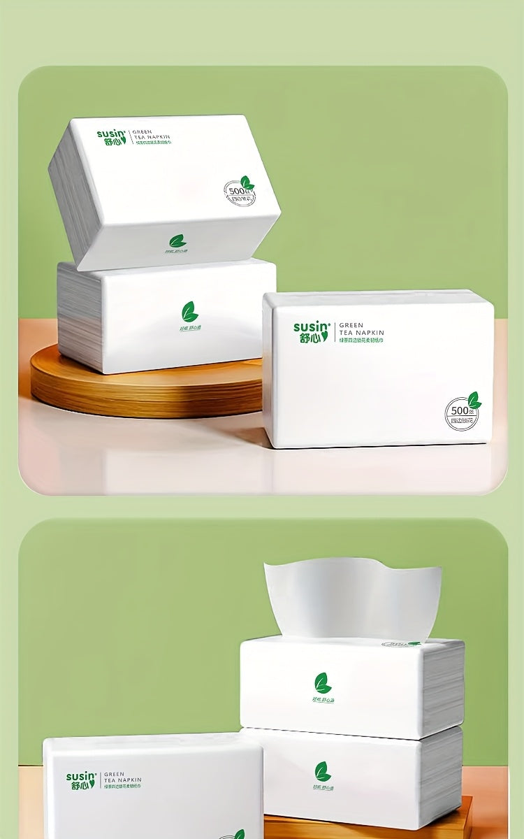 Bulk Tissue Paper 18 Pack 5-Layer Ultra Thick – 9000 Sheets Wet & Dry for Sensitive Skin, Kitchen, Bathroom, Travel