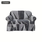 Printed Skirt Sofa Slipcover 1pc - Elastic Pet Anti-Dirt All-Purpose Sofa Protection Cover for Living Room Home Decor Sofa Cushion Cover