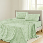 Paisley Bed Sheet Sets Queen King Twin Full Cal King – Soft Brushed Microfiber Deep Pocket Fitted Sheet & Pillowcases, Wrinkle Free