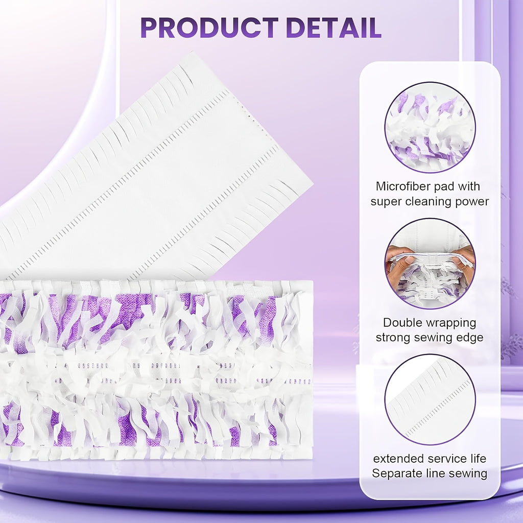 Mop Pad Refills Compatible with Swiffer PowerMop Dry and Wet Disposable Pads for Multi-Surface Floor Cleaning Non-Woven Unscented Replacement Mop Pads 10 20 or 40 Count