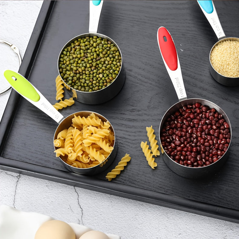 Measuring Cups & Spoons Set | Dry & Liquid | Choose 8-Piece Cups, 9-Piece Spoons, or 17-Piece Complete Set