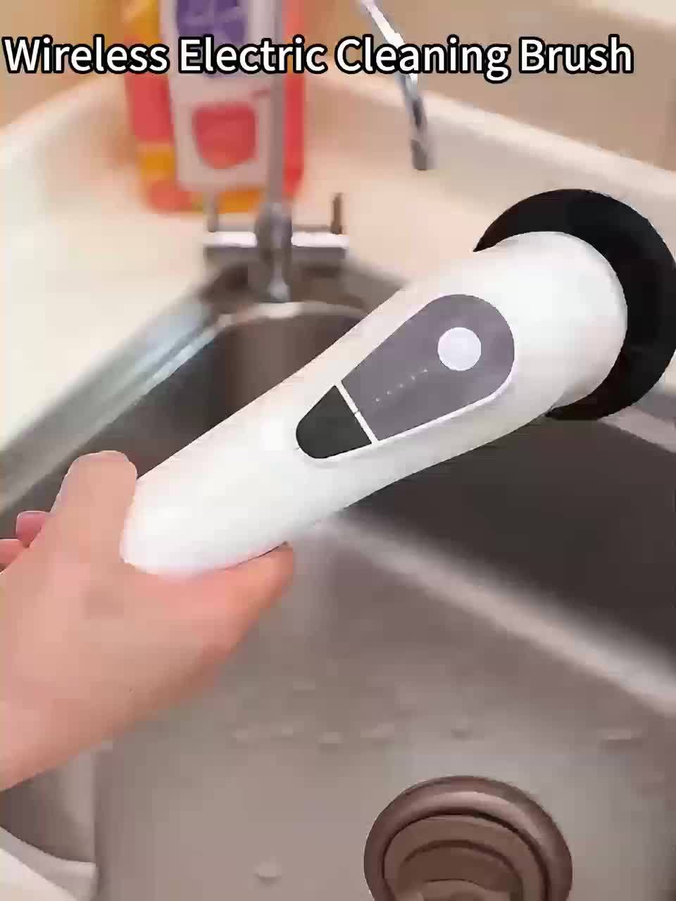 Electric Scrubber Brush with 9 Brush Heads 5 Speeds & 3 Extendable Handles - Power Cleaning Brush for Bathroom, Kitchen, Tiles, Floors & Carpets