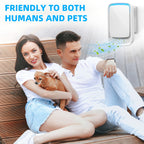 Plug-In Ionic Air Purifier Filterless Silent Odor Neutralizer for Home Pet Smoke Cooking Office Gym 24/7 Zero Maintenance 2 4 6pcs