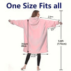 Double Sided Throw Blanket Super Soft Oversized Cozy Knit Blanket Machine Washable for Couch Bed Office Chair Pad Wearable Blanket Multiple Colors